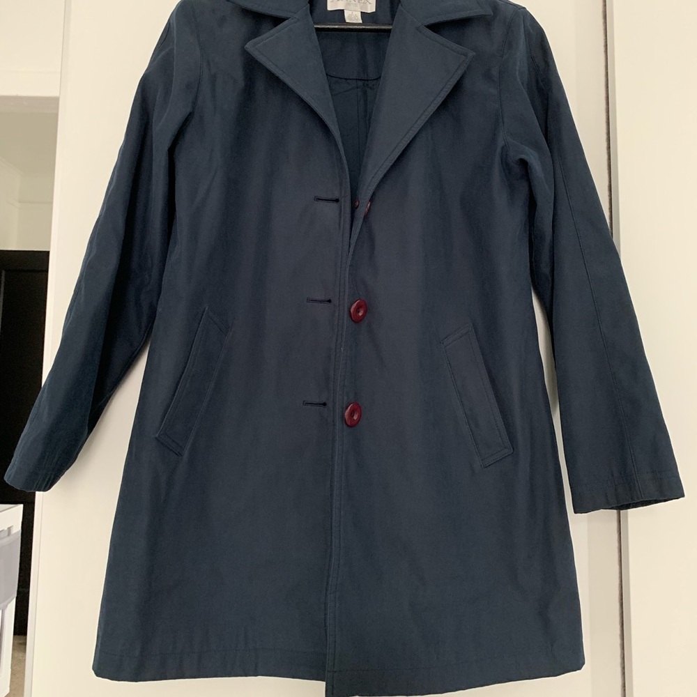 Navy blue Fall Jacket ( petite/small )
